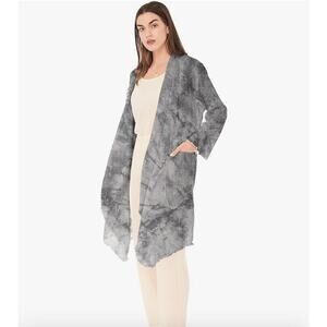 Oh My Gauze! Cotton fringe Tahoe jacket and dart pants Size 1 washed black